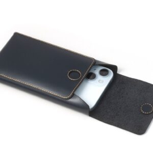 Apple iPhone 15 Vertical Flip Leather Case SEN2024034 1