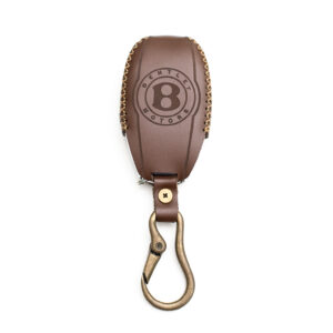 Bentley Bentayga Carabiner Key Fob Leather Case SEN2024457 4