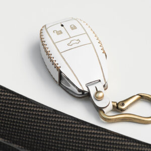 Bentley Bentayga Carabiner Key Fob Leather Case SEN2024457 6