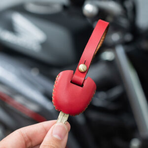Moto Honda CBR Key Fob Leather Case SEN2024192 2