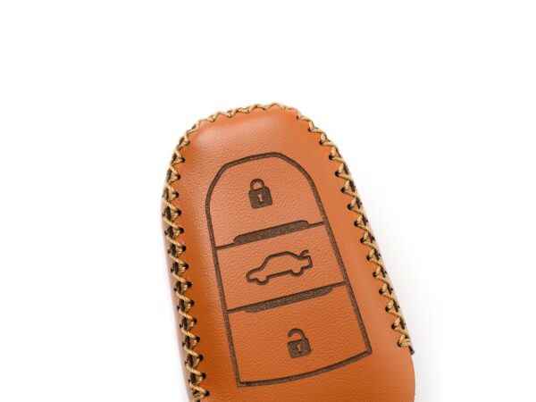 Peugeot 3008 Key Fob Leather Case Leather Strap Hook SEN2024200 1