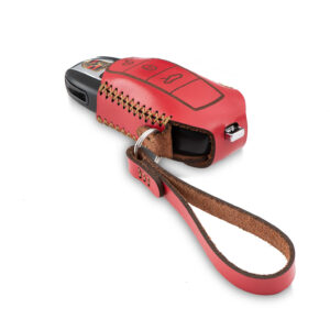 Porsche Macan Key Fob Leather Case Leather Strap Hook SEN2024180 1
