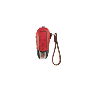 Porsche Macan Key Fob Leather Case Leather Strap Hook SEN2024180 2