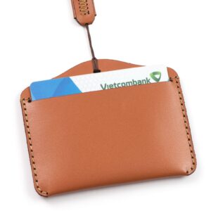 SEN Horizontal ID Card Leather Holder SEN2024458 4