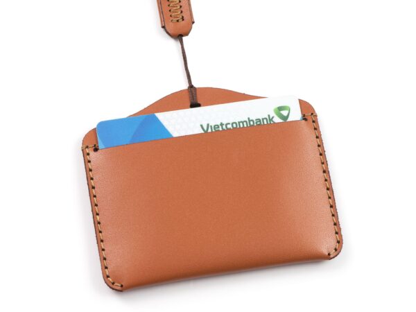 SEN Horizontal ID Card Leather Holder SEN2024458 4