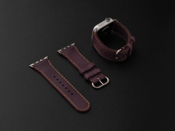 SEN Leather Apple Watch Band Large 424445mm White Adapter SEN2024347 4