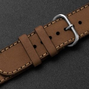 SEN Leather Apple Watch Band Small 384041mm Black Adapter SEN2024350 2