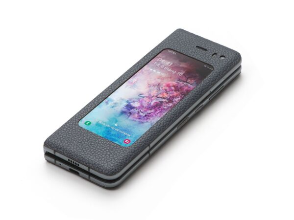Samsung Galaxy Fold Leather Phone Skin SEN2024358 5