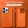 kf S00ba28173fb043c58b38b10bf3993f36r Luxury Leather For Magsafe Magnetic Case For iPhone 15 14 13 Pro Max Plus Mini With