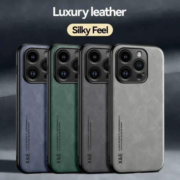 kf S080c983b4a5f4a1ab78e2f9be89a25dbR Luxury Leather Case For iPhone 15 14 11 13 12 Pro Max Mini XR 15 14