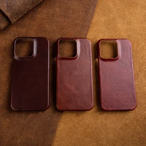 kf S5a3618d52892416fa91dfb19063b83eb0 Oil Wax Luxury Genuine Leather Cover Case For Iphone 13 Pro Max Case For Iphone 14