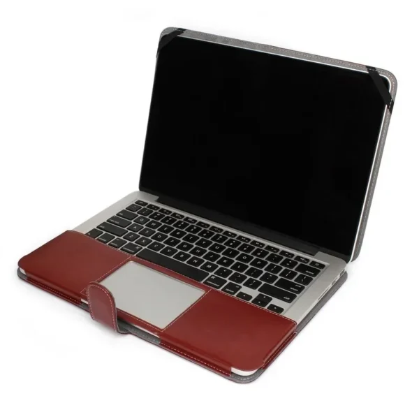 kf Se79df6b520c044b490ec1921aa1e34f5h Leather Laptop Bag Case for MacBook Air 11 13 11 6 12 13 3 Retina Mac